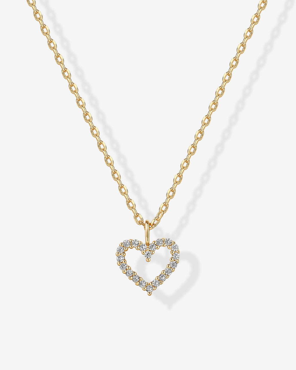 Open Heart Necklace