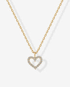 Open Heart Necklace