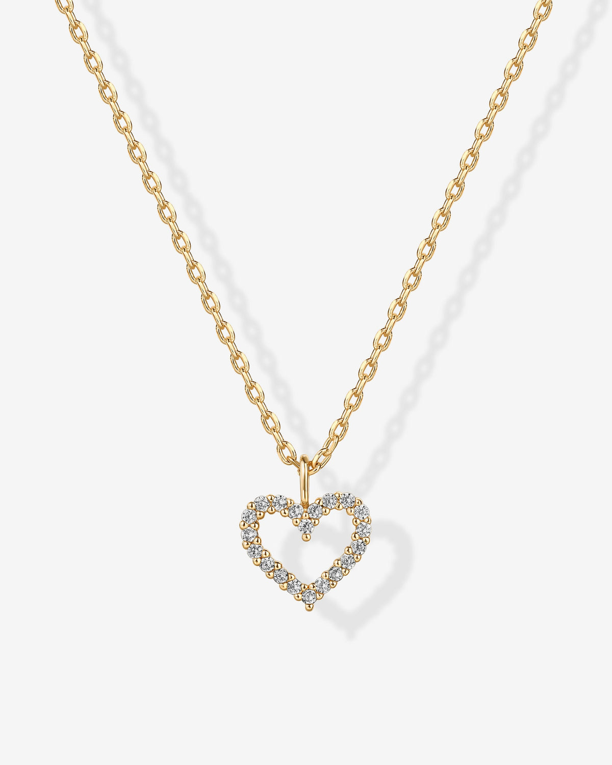 Open Heart Necklace