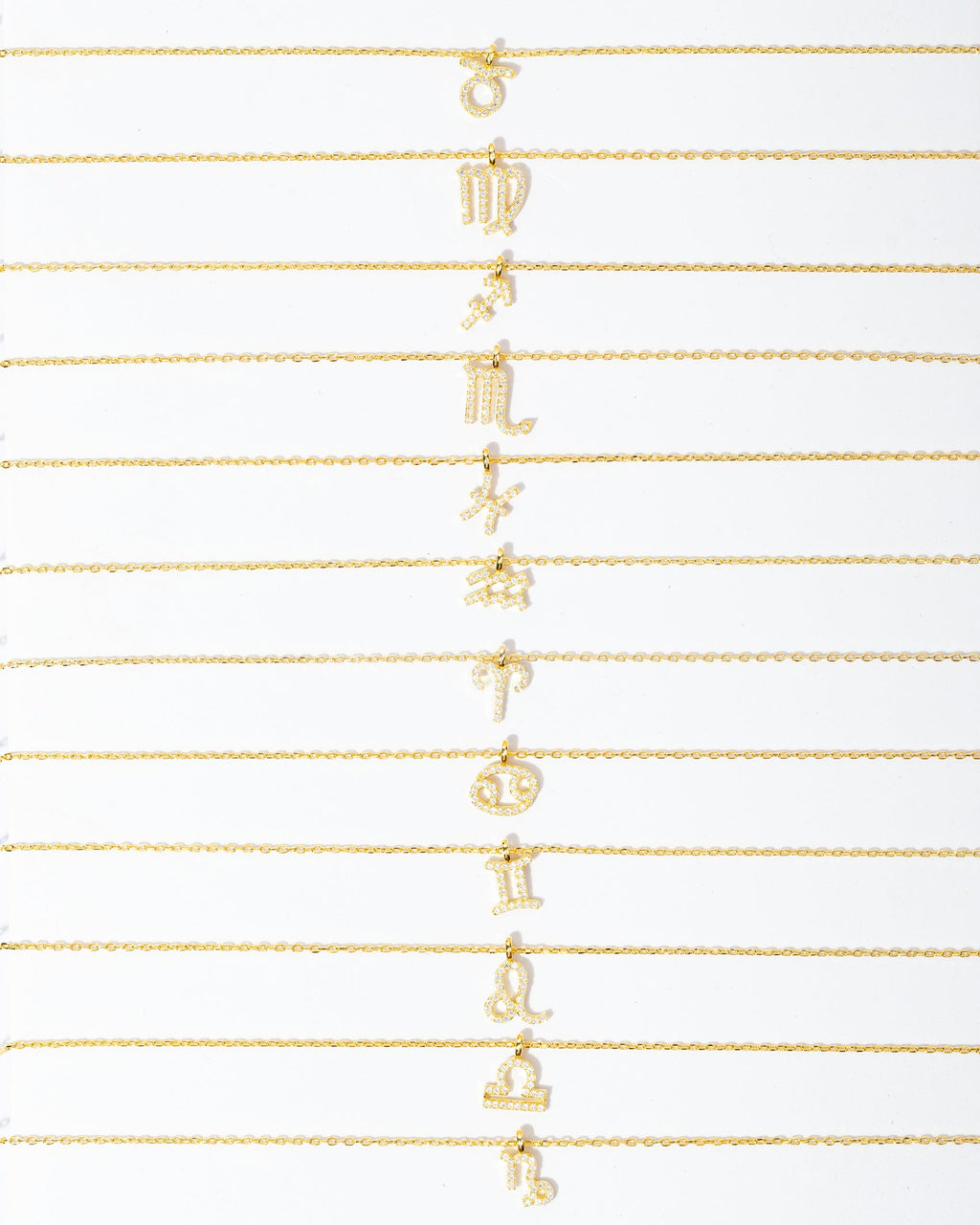 Zodiac Pendant Necklace