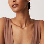 Lotus Engraved Pendant Necklace