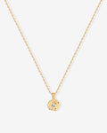Hammered Coin Pendant