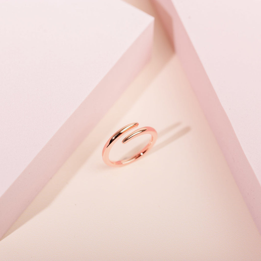Open Twist Eternity Band