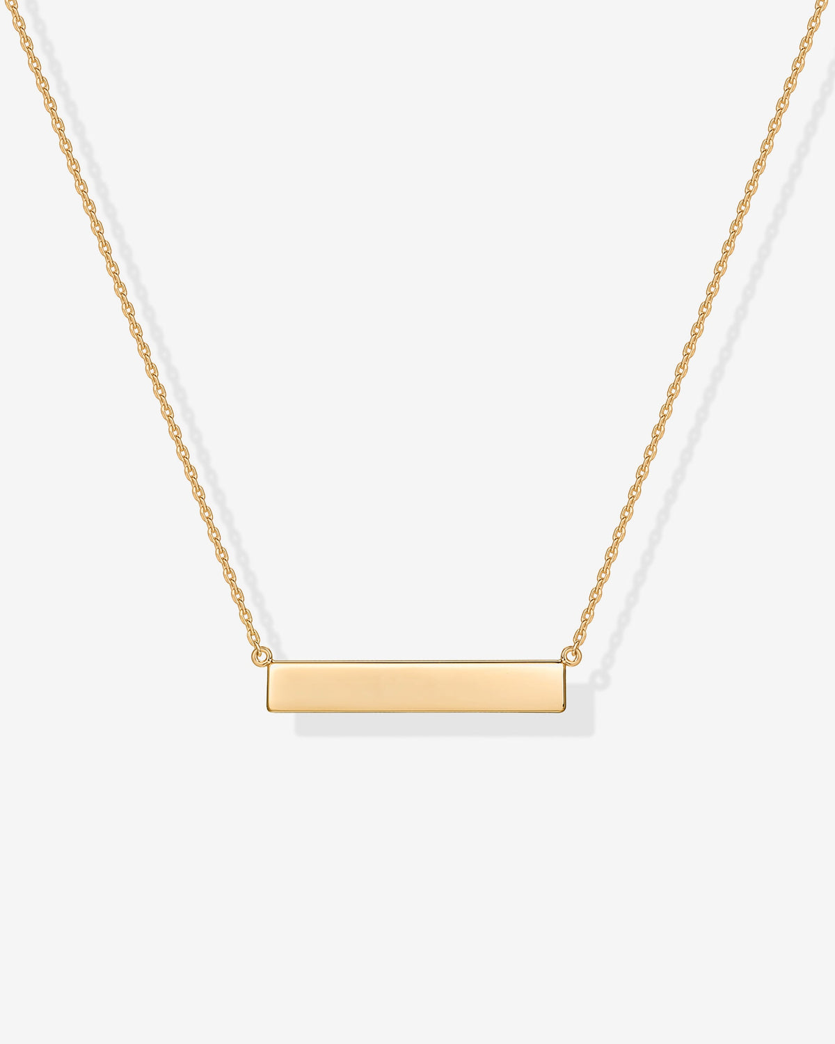 Horizontal Bar Necklace