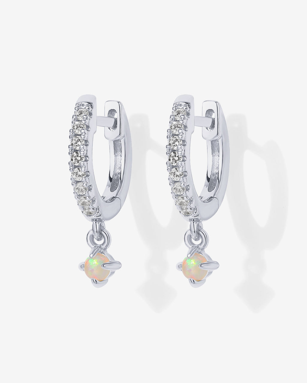 Opal Drop Huggies
