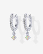 Opal Drop Huggies