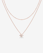 Layered Evil Eye Necklace