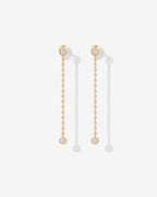 Simulated Diamond Drop Earrings