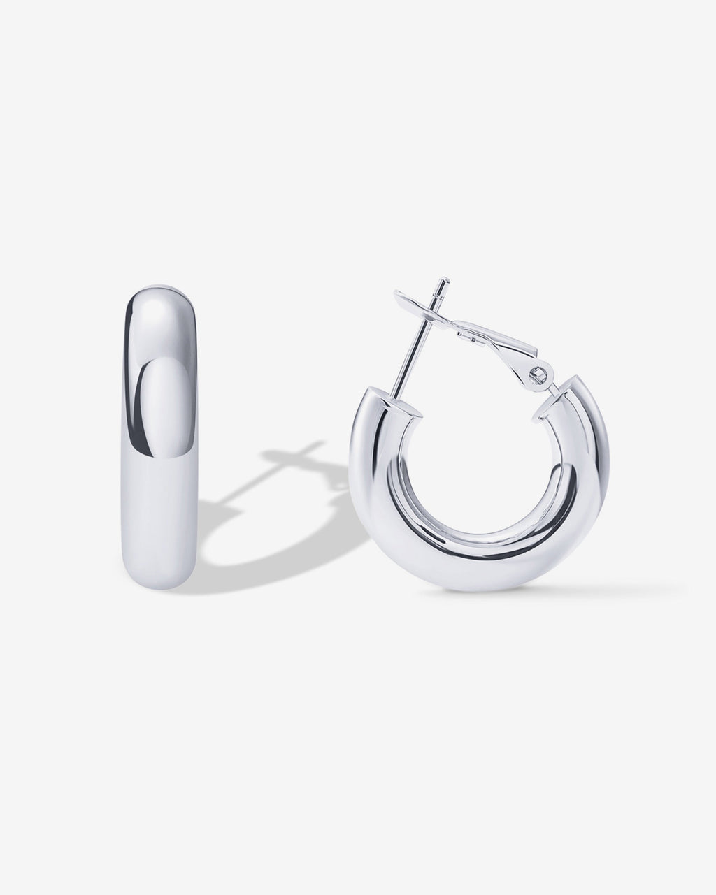 Clasp Back Chunky Hoops
