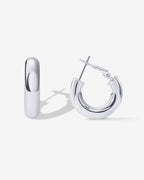 Clasp Back Chunky Hoops