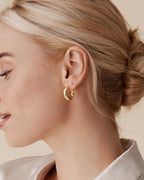 Clasp Back Chunky Hoops