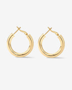 Clasp Back Chunky Hoops