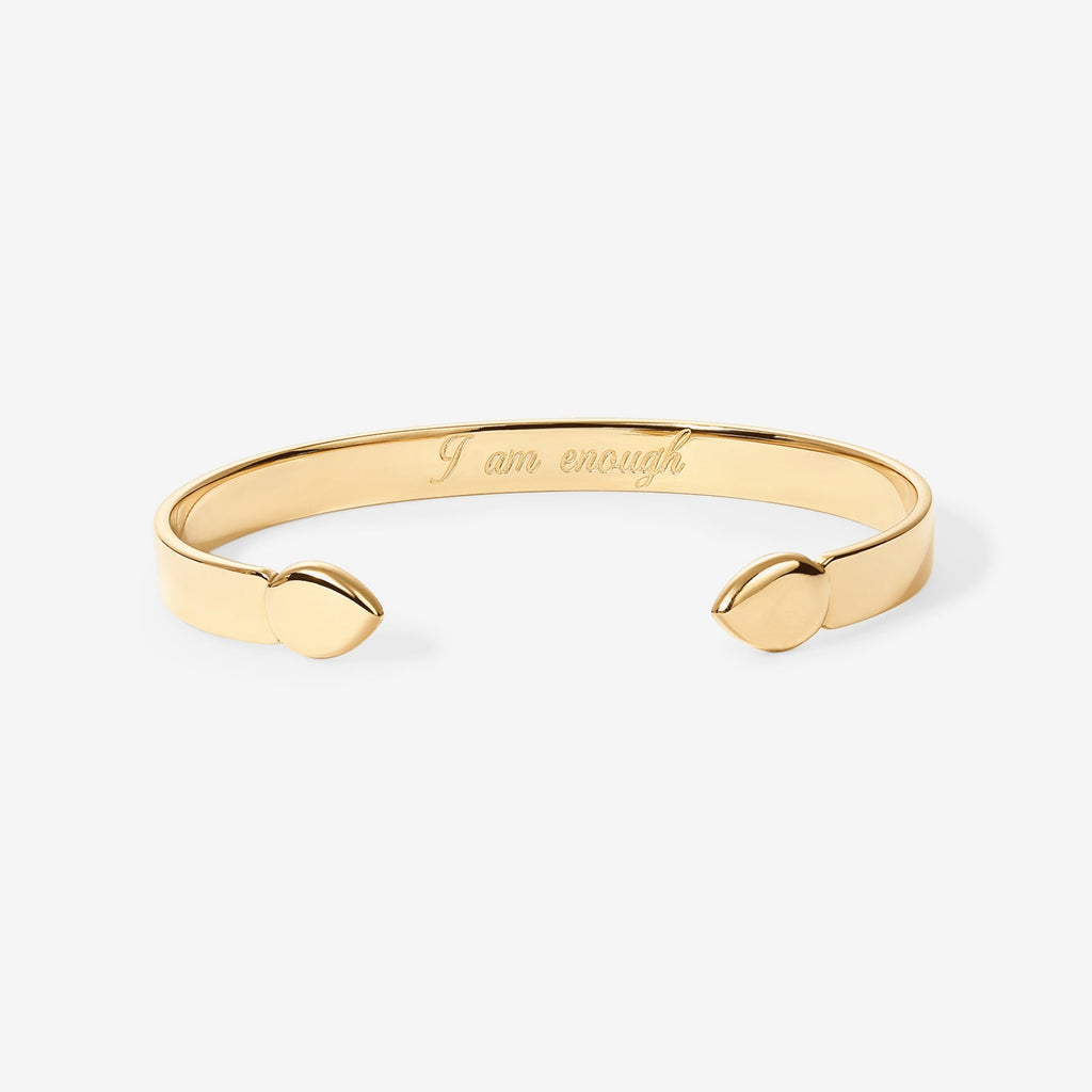 Mantra Bangle Bracelet