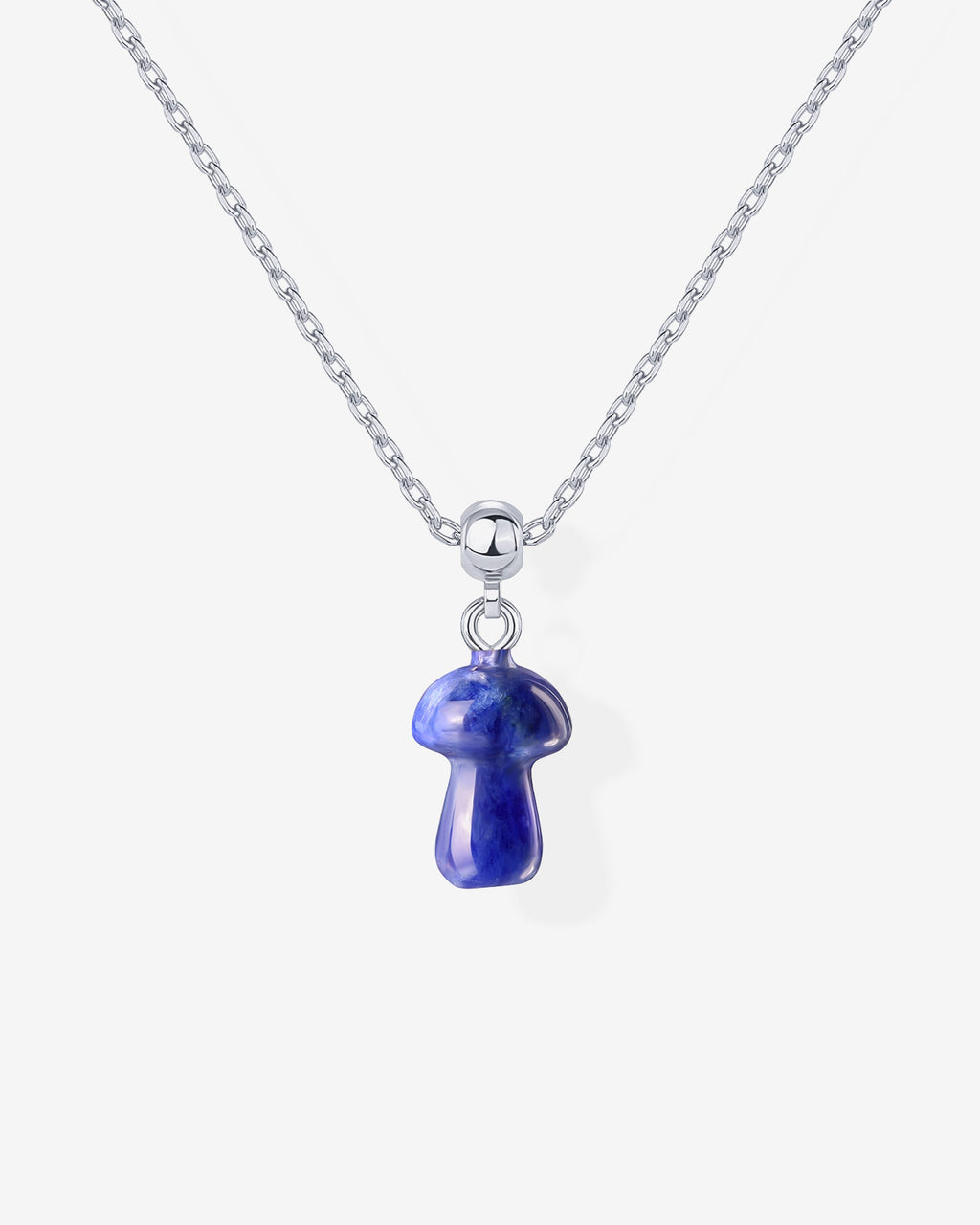 Gemstone Shroom Necklace