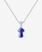 Gemstone Shroom Necklace
