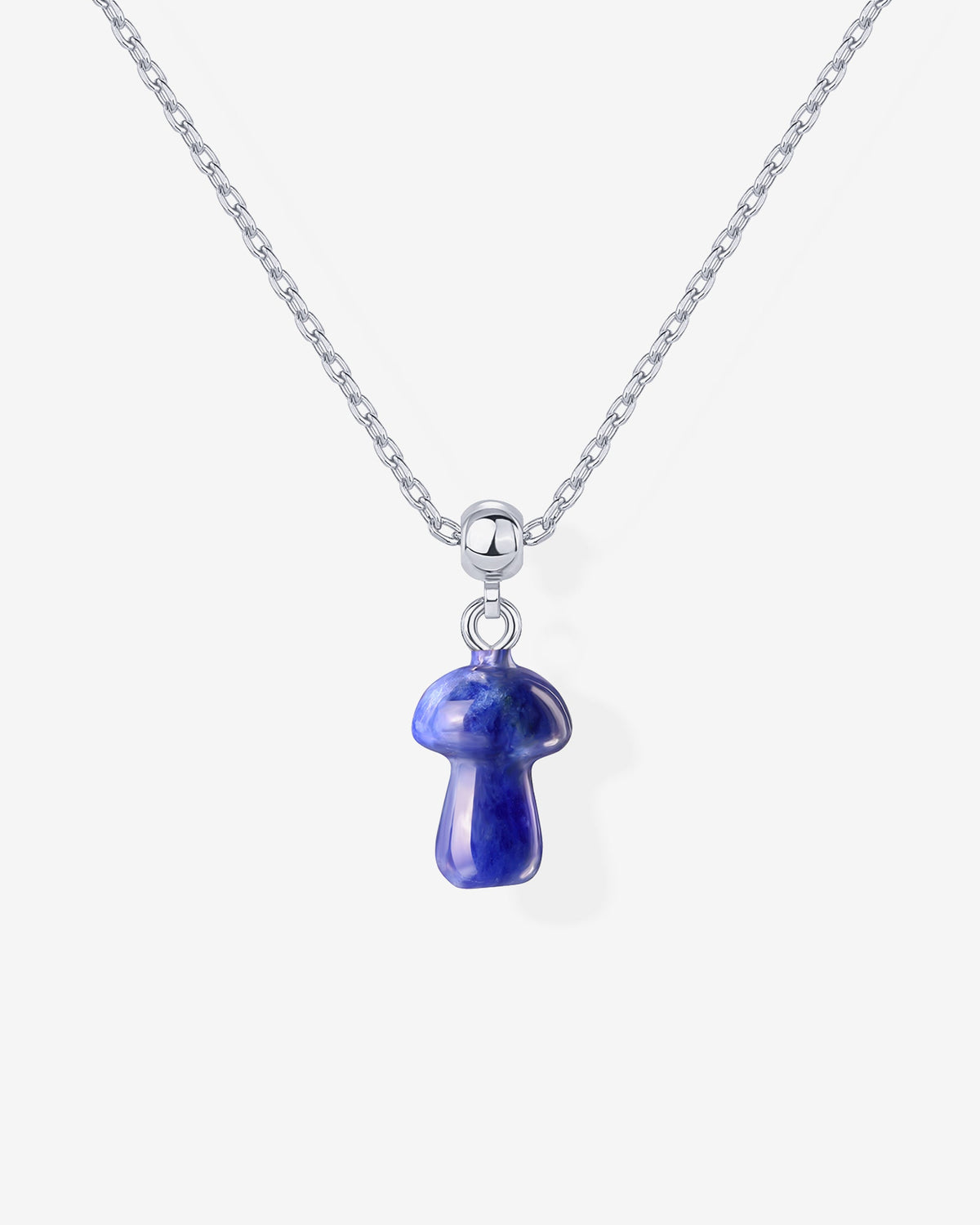 Gemstone Shroom Necklace
