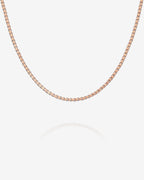 Stackable Medium Thick Square Box Chain Necklace