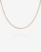 Stackable Thick Square Box Chain Necklace