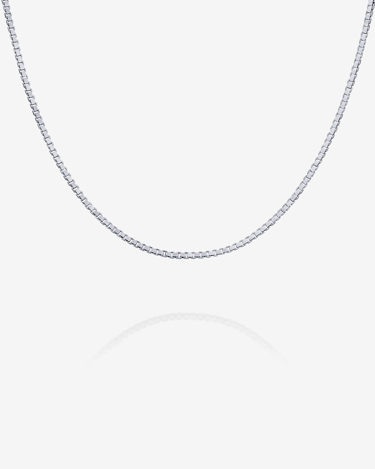 Stackable Thick Square Box Chain Necklace