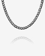 Thick Super Flat Curb Link Chain Necklace