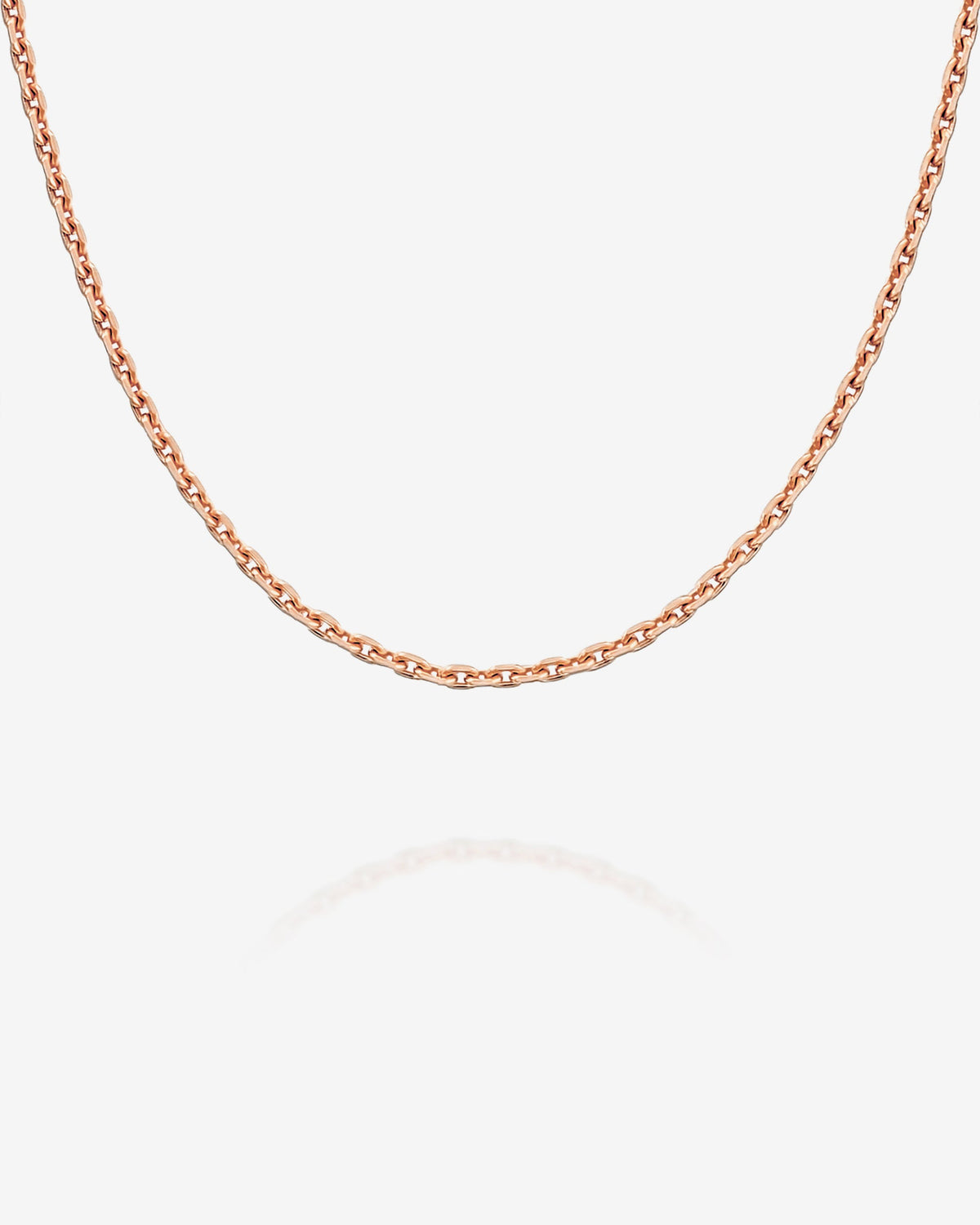 Thin Cable Chain Necklace