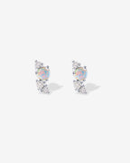 Opal Screw Back Studs