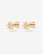 Tiny Star Flat Back Studs