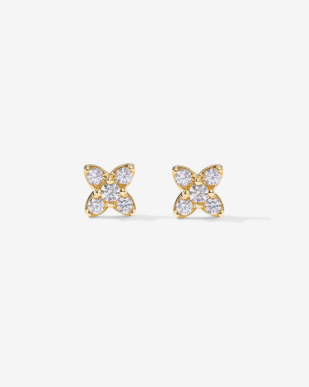 Tiny Flower Screw Back Stud
