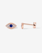 Evil Eye Screw Back Stud