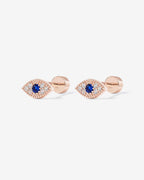 Evil Eye Screw Back Stud