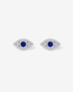 Evil Eye Screw Back Stud