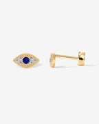 Evil Eye Screw Back Stud