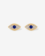 Evil Eye Screw Back Stud