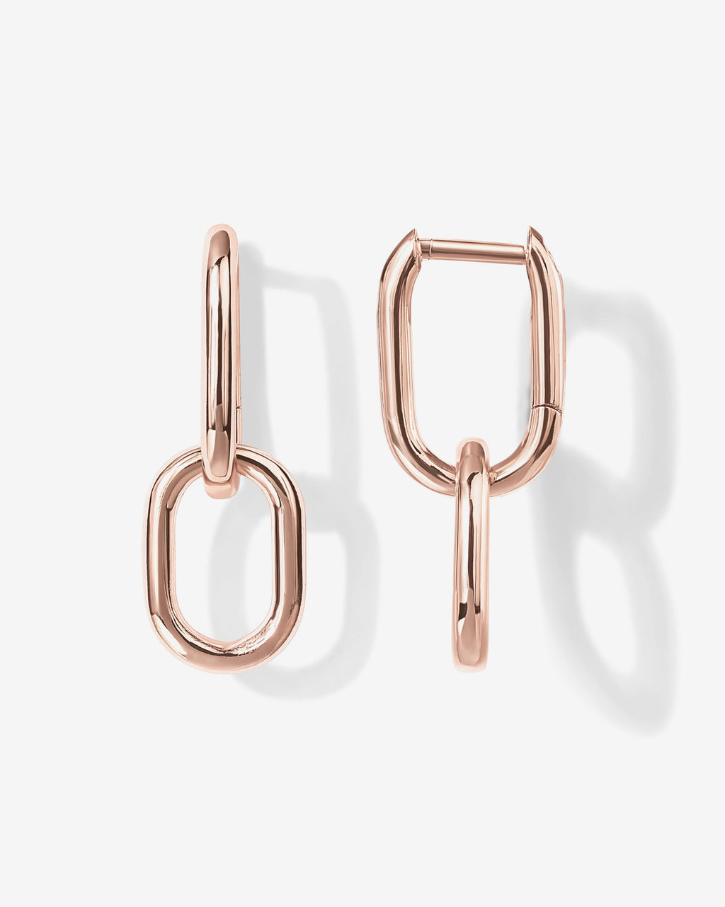 Convertible Paper Clip Link Hoops