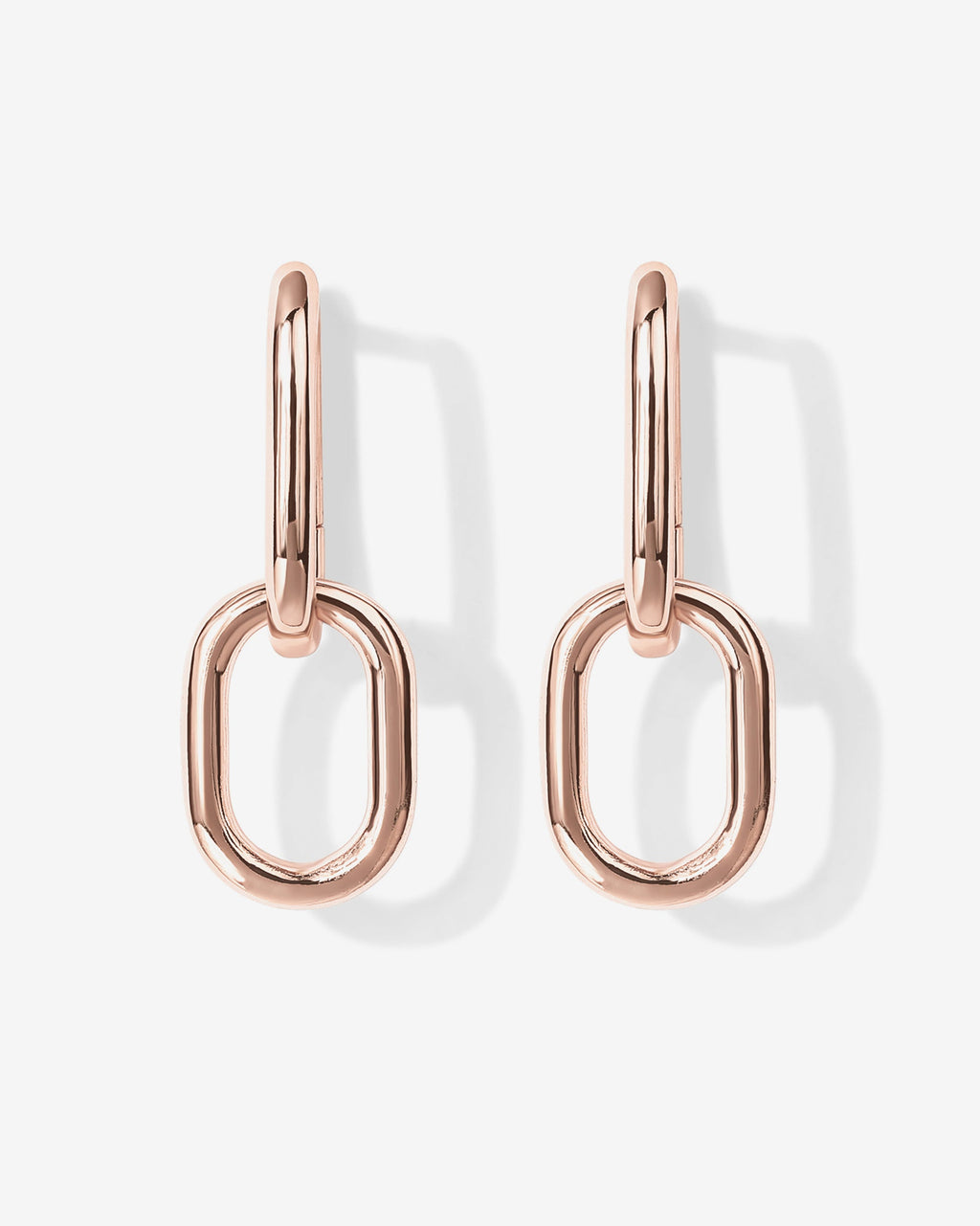 Convertible Paper Clip Link Hoops