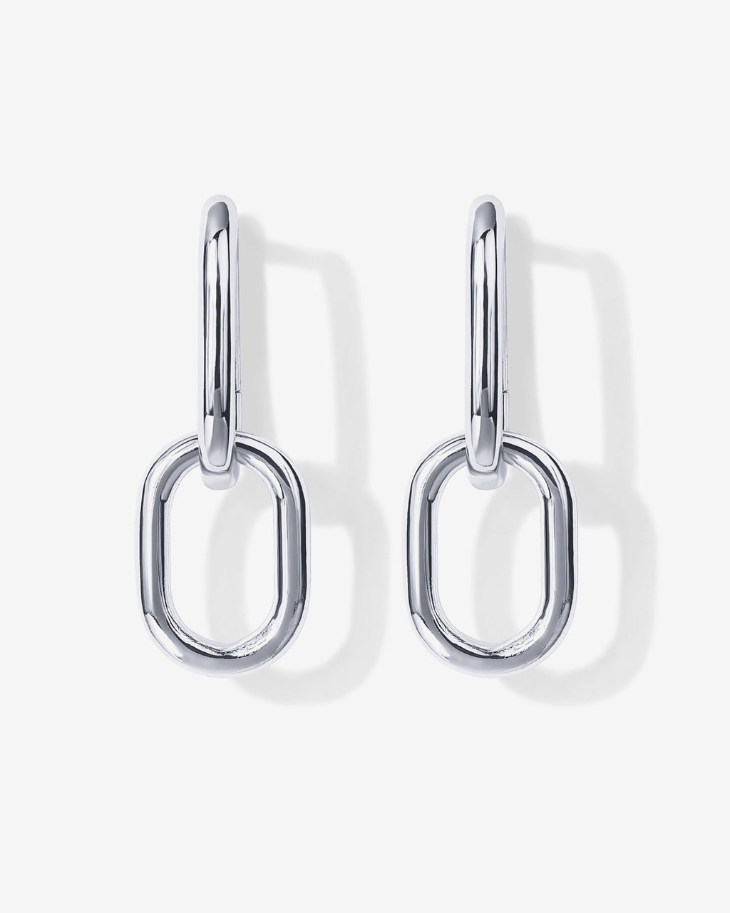 Convertible Paper Clip Link Hoops