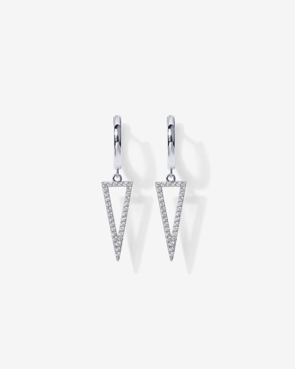 Dangle Huggie Earrings