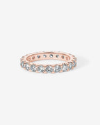 Cubic Zirconia Stackable Eternity Ring