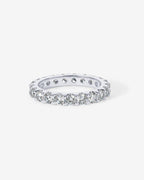 Cubic Zirconia Stackable Eternity Ring