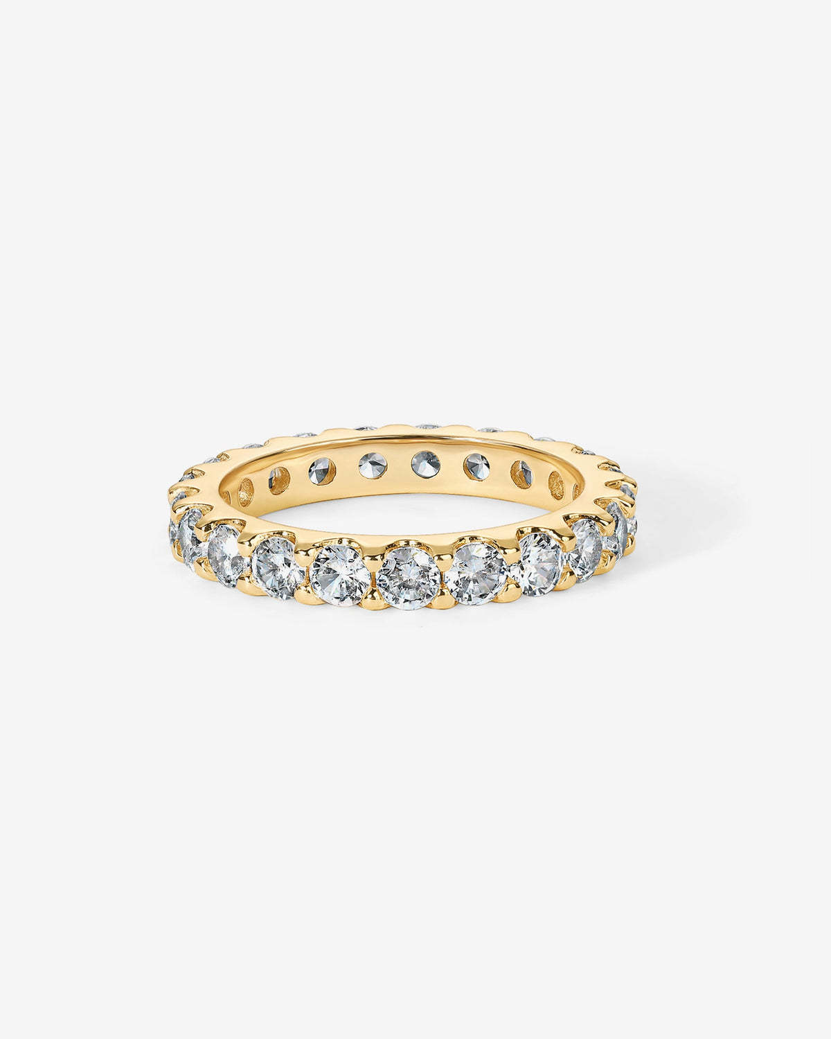 Cubic Zirconia Stackable Eternity Ring