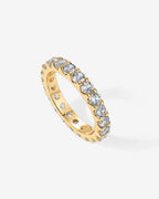 Cubic Zirconia Stackable Eternity Ring