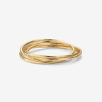 Four Bands Spinning Anxiety Ring
