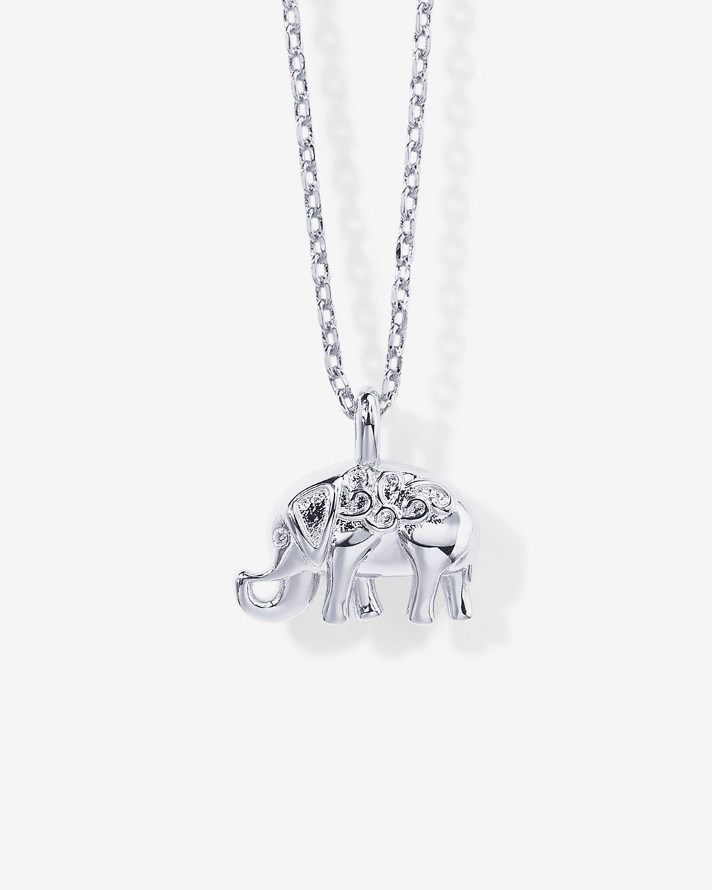 Dainty Elephant Pendant Necklace