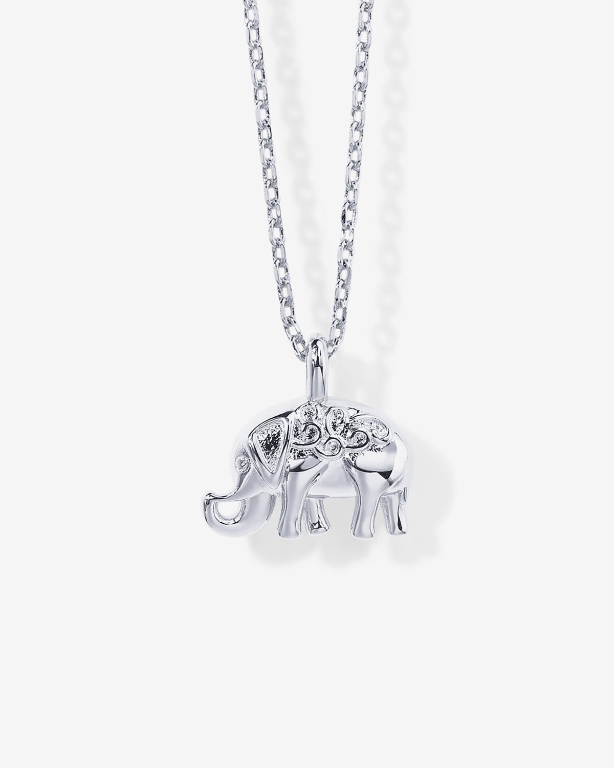 Dainty Elephant Pendant Necklace