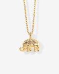 Dainty Elephant Pendant Necklace
