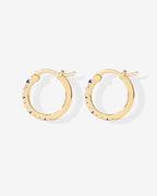 Colored Zia Hoop Earrings