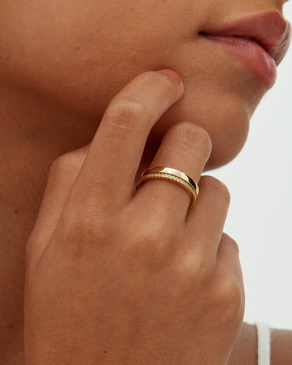 Monica Dual Stackable Ring
