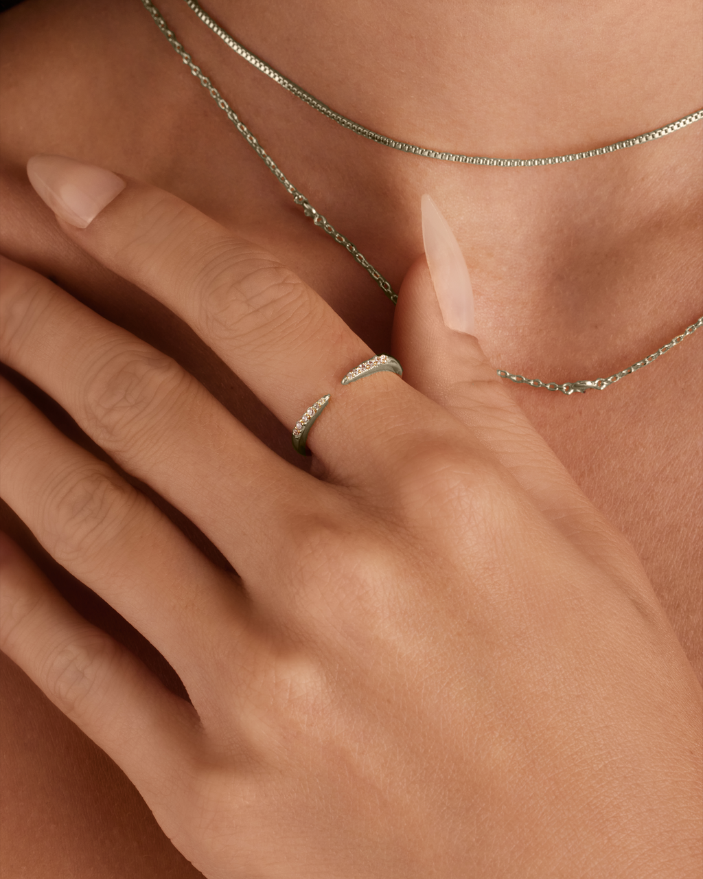 Dainty Cuff Ring