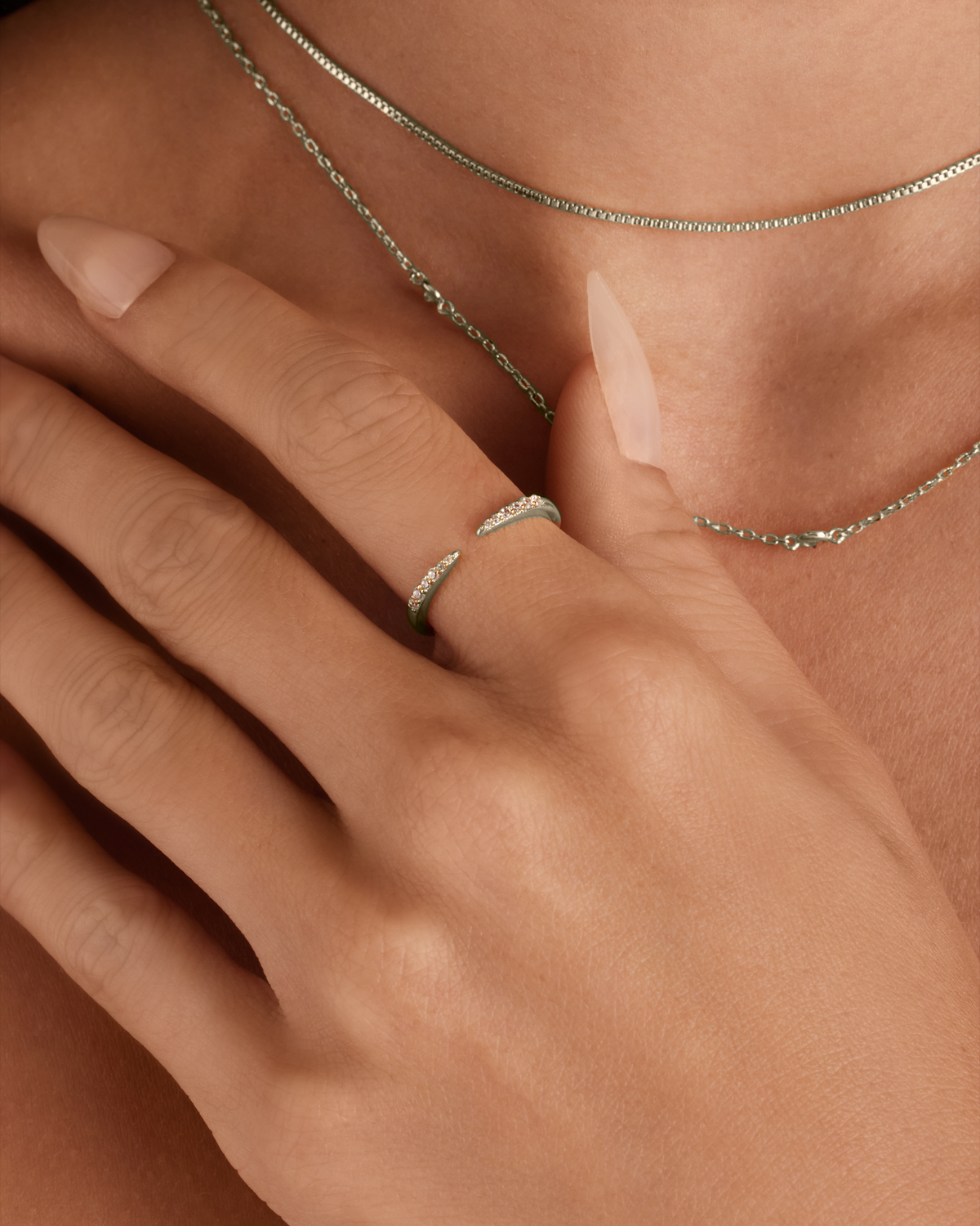Dainty Cuff Ring