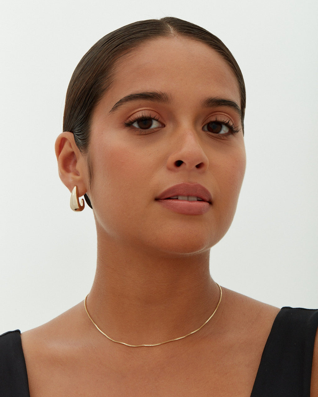 Gaia Chunky Hoop Earrings